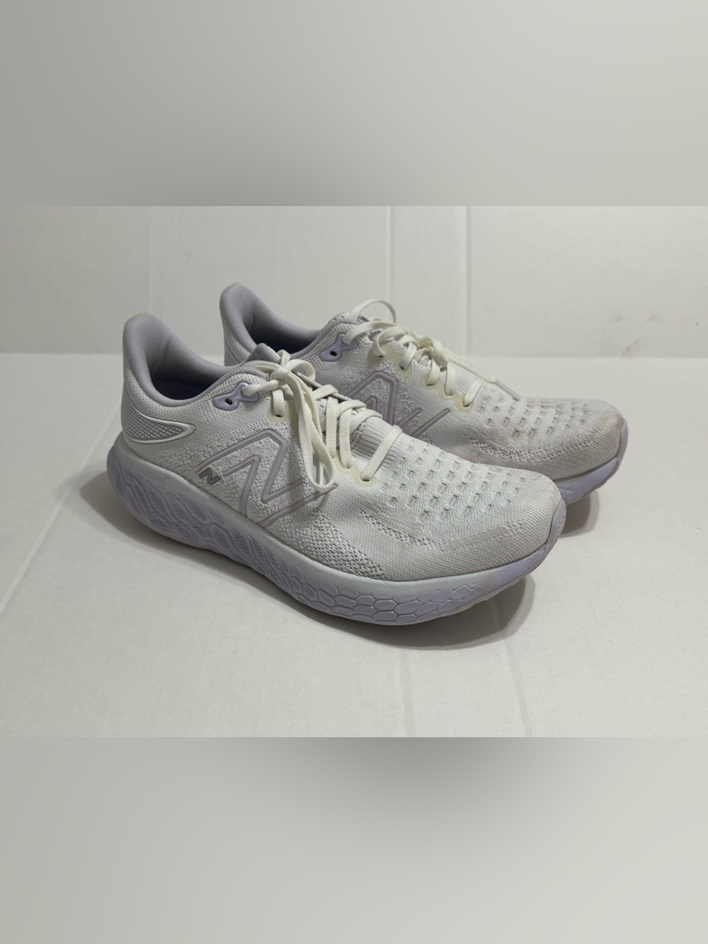 New Balance Fresh Foam X 1080v12 Womens Size 11 Running Shoes -White/Violet Haze